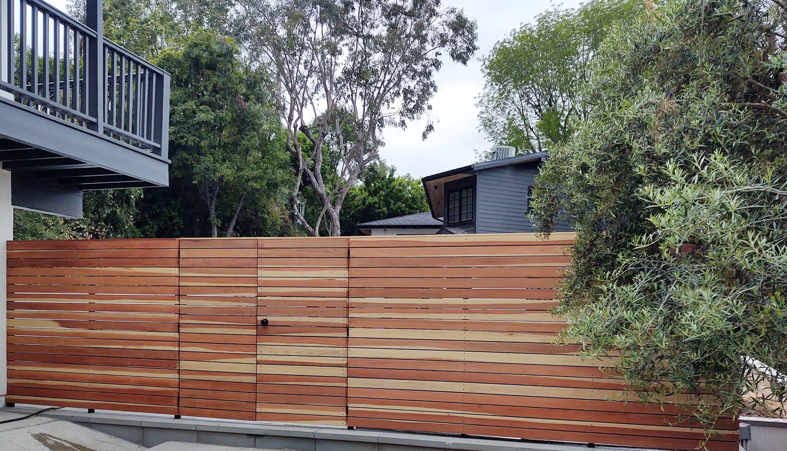 Redwood Privacy Fence by YourDeckBuilder.com:  Enhancing Your Outdoor Space